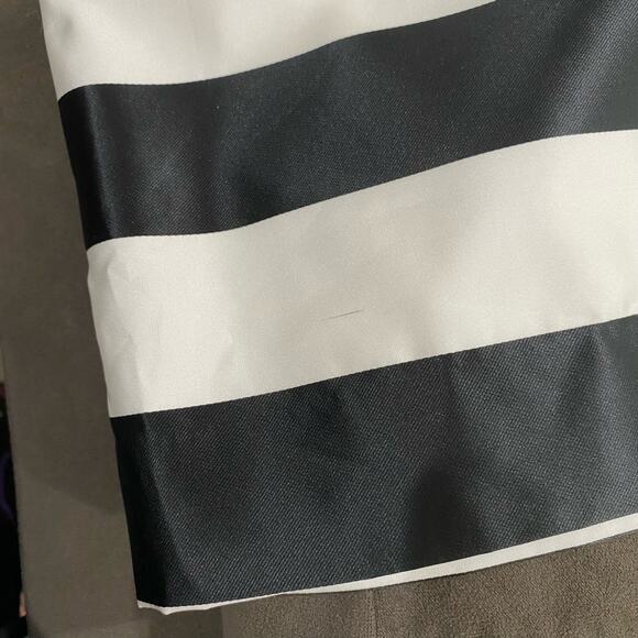 ASOS Black And Ivory Striped Posh Pencil Dress Size 6 NWT - Picture 13 of 13